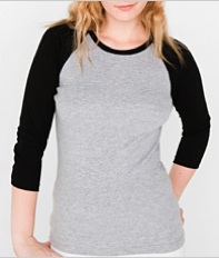 Women's Fashion Raglan T-Shirts