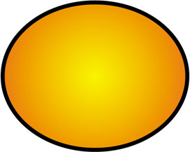 oval 3 x 3.75
