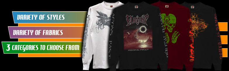 Long Sleeve T-shirt Variety Image