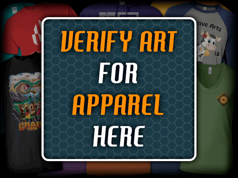 Apparel Artwork Verification