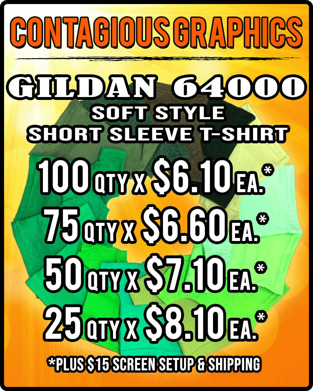 Contagious Graphics - July 2023 Super Sale!